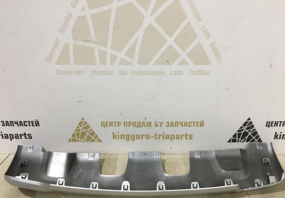 Накладка заднего бампера Renault Duster рестайлинг OEM 850703833R