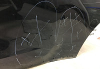 Дверь задняя левая бу BMW X7 G07 2019  OEM 41528738557