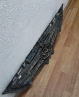 Решетка радиатора Hyundai Solaris (14-17) рестайл oem 863514l500 (скл-3)