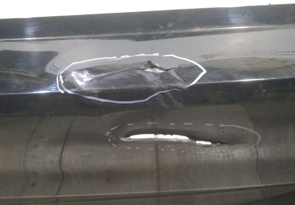 Бампер задний бу BMW 5 G30 OEM 51127387294