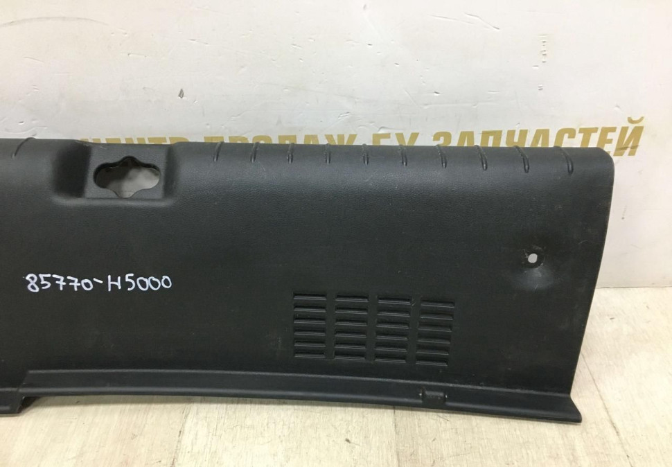 Обивка задней панели Hyundai Solaris 2 2017 oem 85770H5000 Обивка задней панели Hyundai Solaris 2 2017 oem 85770H5000