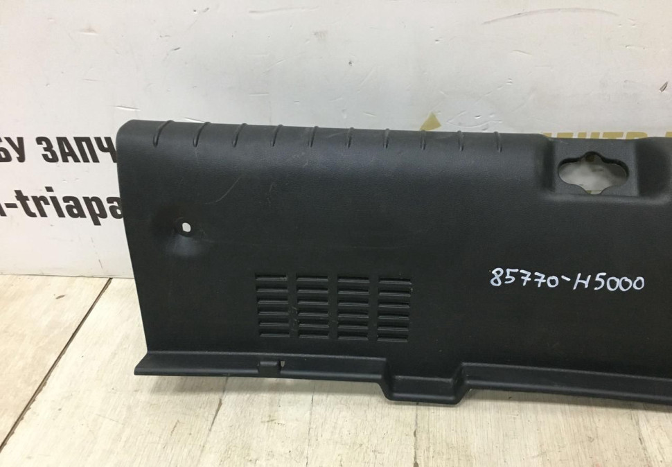 Обивка задней панели Hyundai Solaris 2 2017 oem 85770H5000 Обивка задней панели Hyundai Solaris 2 2017 oem 85770H5000