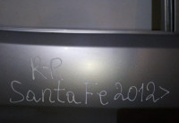 Дверь задняя правая Hyundai Santa Fe 3 12-18 oem 770042W000 (скл-3)