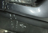 Бампер передний Hyundai Creta oem 86511M0000 (трещины) (скл-3)