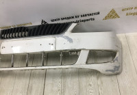 Бампер передний Skoda Fabia 2 рестайлинг OEM 5J0807221D