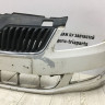Бампер передний Skoda Fabia 2 рестайлинг OEM 5J0807221D