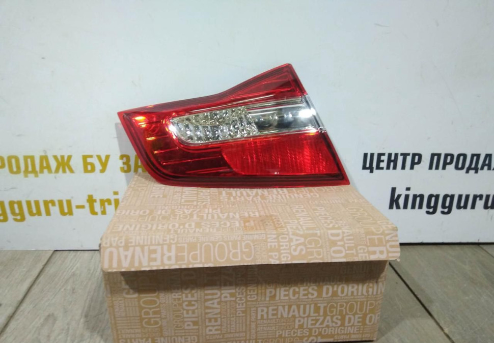 Фонарь левый внутренний Renault Koleos OEM 26555JY05A