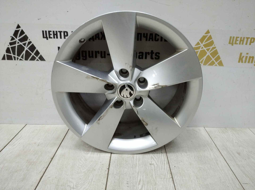 Диск колесный литой R17 Skoda Kodiaq 2017 OEM 565601025A Диск колесный литой R17 Skoda Kodiaq 2017 OEM 565601025A