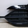 Решетка бампера левая Volkswagen Touareg 3 oem  760853663a