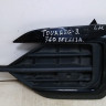Решетка бампера левая Volkswagen Touareg 3 oem  760853663a