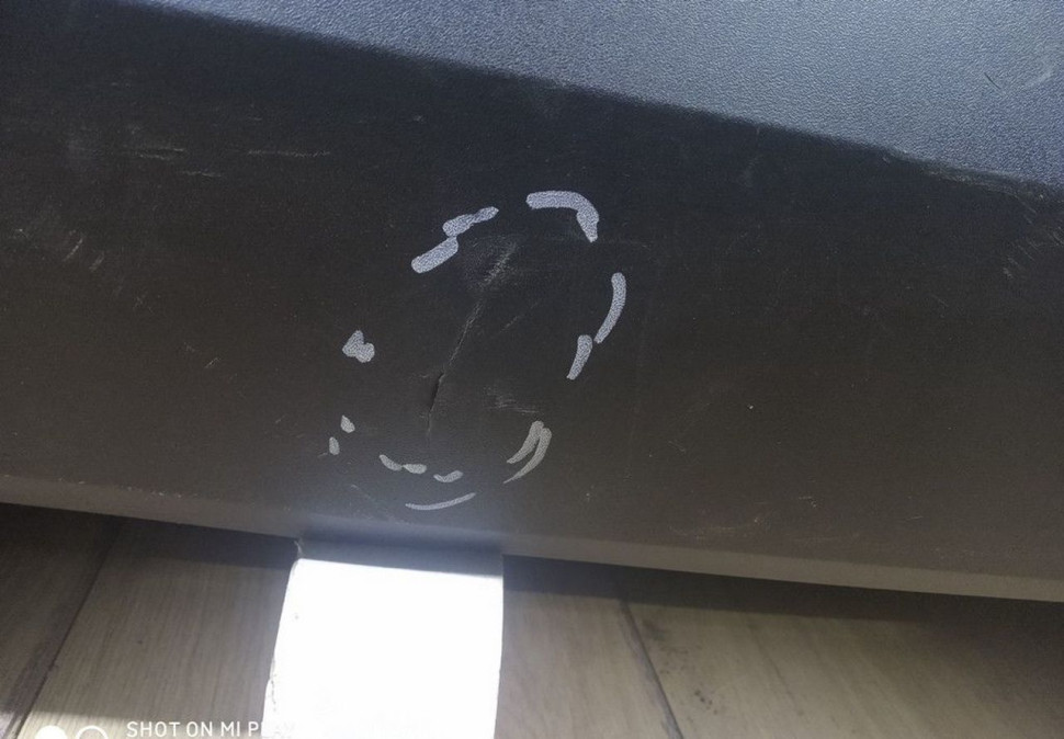 Бампер задний бу Skoda Kodiaq OEM 565807421 (В)