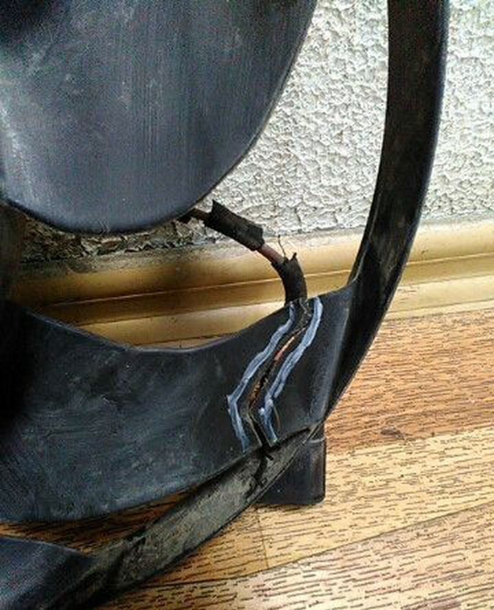 Вентилятор охлаждения ДВС Volkswagen Jetta 6 oem 1k0959455 трещина на крыльчатке Вентилятор охлаждения ДВС Volkswagen Jetta 6 oem 1k0959455 трещина на крыльчатке