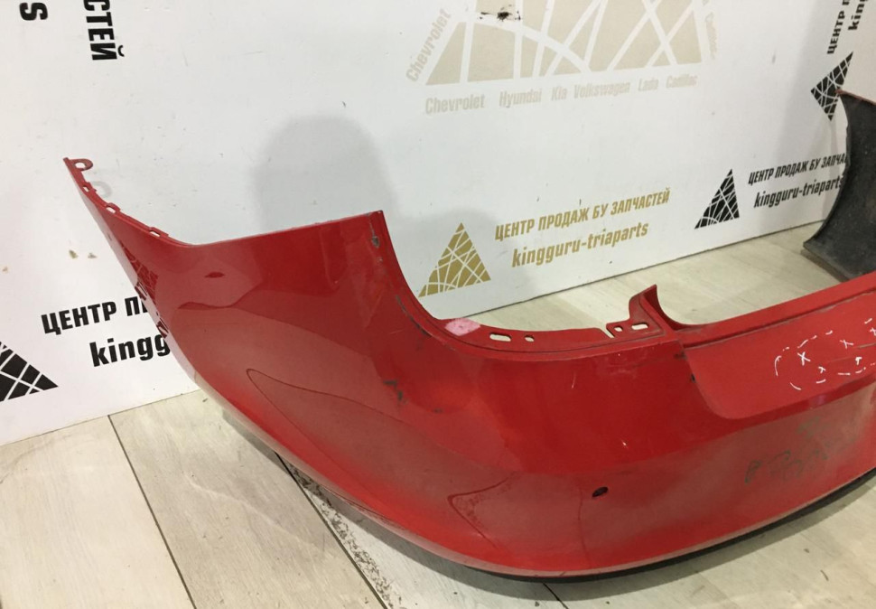 Бампер задний Skoda Rapid OEM 60U807421B