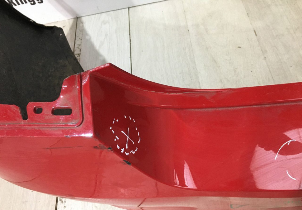 Бампер задний Skoda Rapid OEM 60U807421B