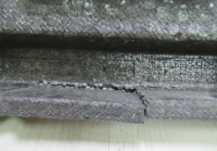 Абсорбер переднего бампера Hyundai Solaris 2 oem 86520h5000 (трещины)