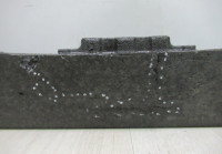 Абсорбер переднего бампера Hyundai Solaris 2 oem 86520h5000 (трещины)