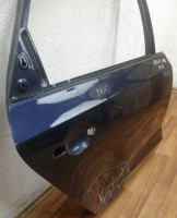 Дверь задняя правая Volkswagen Polo седан oem 6ru833056 (вмятина)