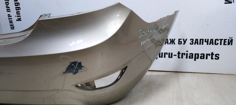 Бампер задний Hyundai Solaris 1 дорест oem  866114L000