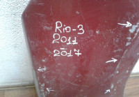 Крыло переднее правое Kia Rio 3 oem 663124Y000 (вмятина)