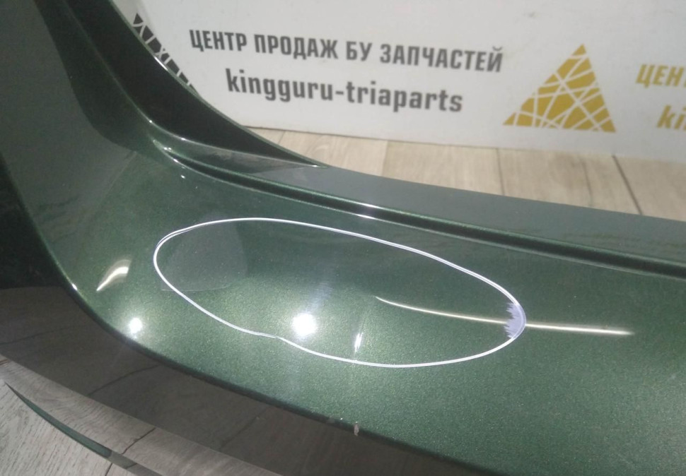 Бампер задний бу Skoda Octavia A7 рестайлинг OEM 5EU807421F (В)