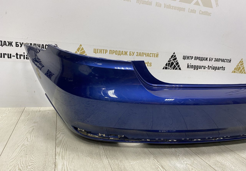 Бампер задний Volkswagen Polo 5 рестайлинг 2015-2020 oem 6RU807421D