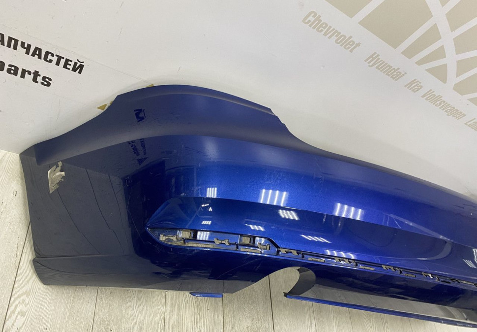 Бампер задний Volkswagen Polo 5 рестайлинг 2015-2020 oem 6RU807421D