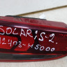 Фонарь левый внутренний Hyundai Solaris 2 oem 92403h5000