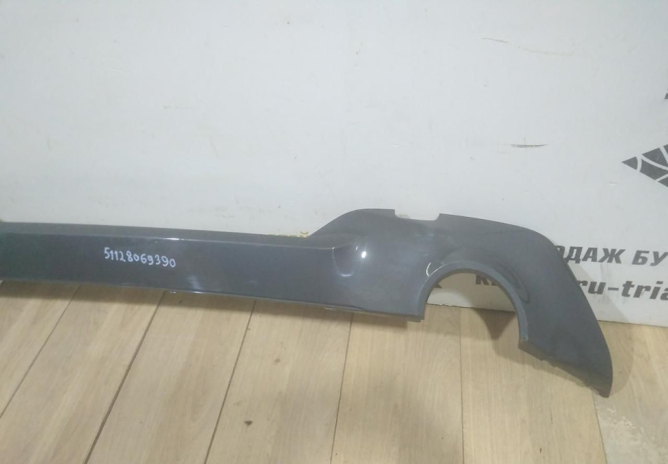 Спойлер заднего бампера бу BMW 3 G20 M-Pack OEM 51128069390