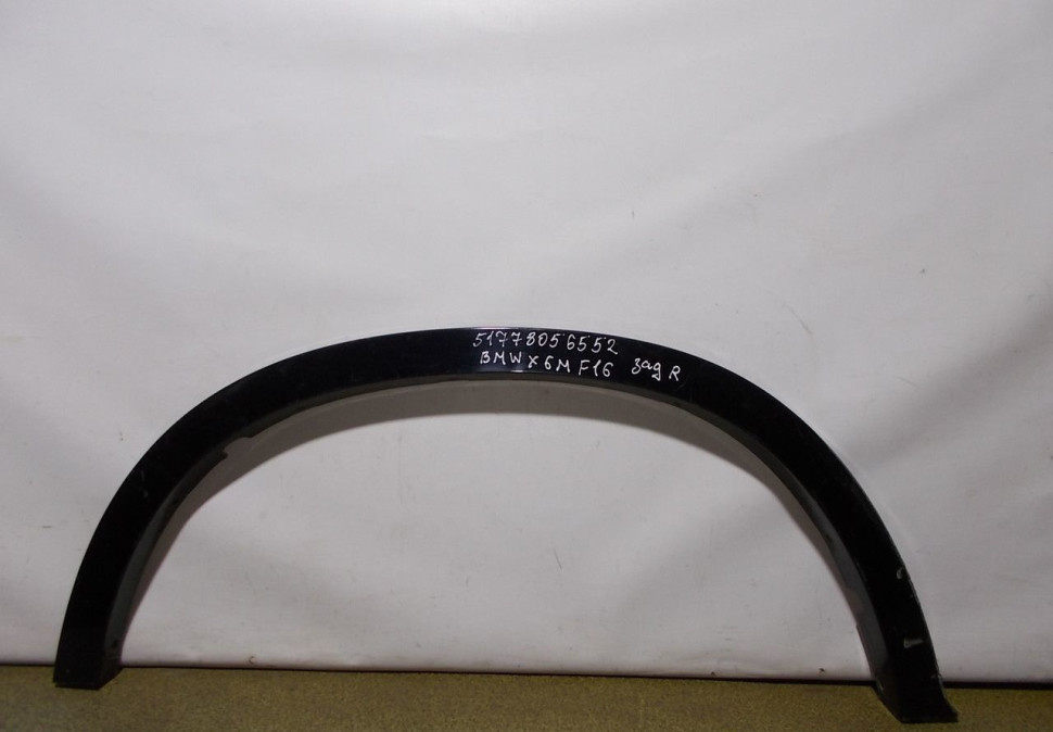 Молдинг крыла задний правый бу BMW X6 F16 M-Pack OEM 51778056552