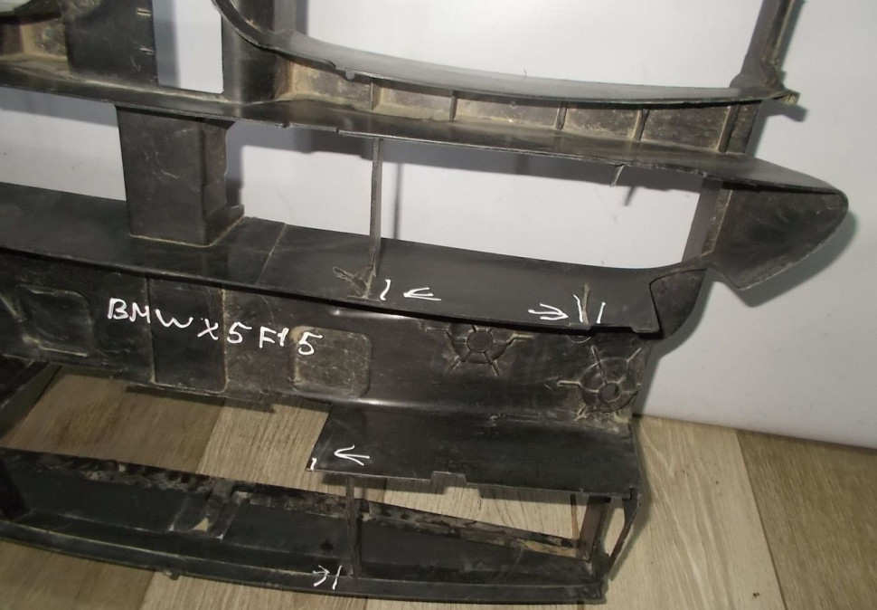 Воздуховод радиатора бу BMW X5 F15 OEM 51747343798