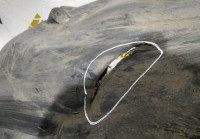 Подкрылок передний левый бу Renault Logan 2 OEM 638418777R