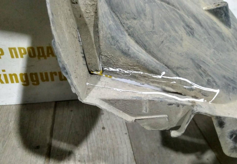 Подкрылок передний левый бу Renault Logan 2 OEM 638418777R