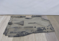 Защита днище правая бу BMW X4 F26 OEM 51757213674