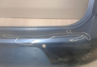 Бампер задний Volkswagen Golf 7 oem 5g6807421 (трещ)(мал.вмят)