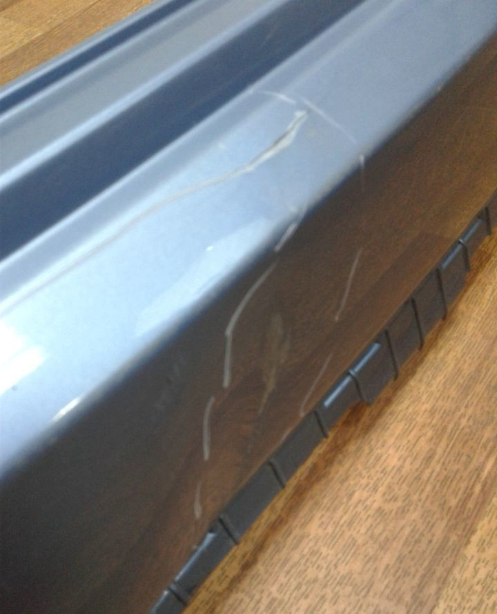 Бампер задний Hyundai ix35 (11-15) (трещ. слом. бок. крепление) oem 866112y000