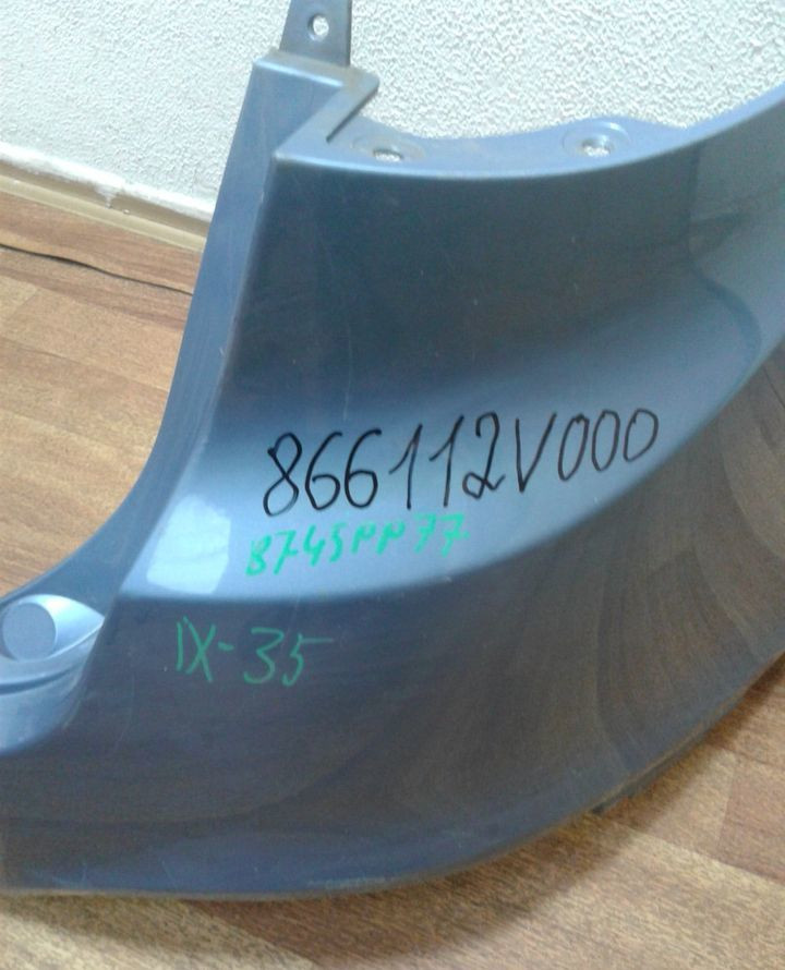 Бампер задний Hyundai ix35 (11-15) (трещ. слом. бок. крепление) oem 866112y000