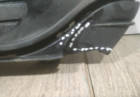 Решетка противотуманной фары правая бу Renault Logan 2 OEM 263316043R