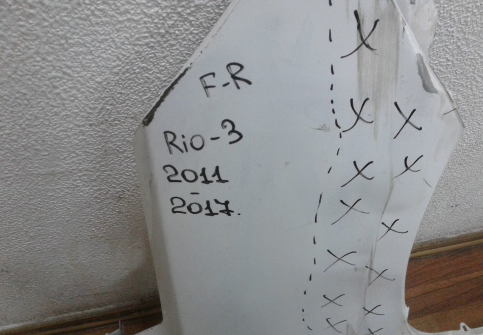 Крыло переднее правое Kia Rio 3 oem 663124Y000 (вмятины) Крыло переднее правое Kia Rio 3 oem 663124Y000 (вмятины)