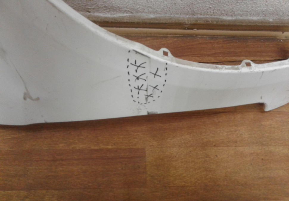 Крыло переднее правое Kia Rio 3 oem 663124Y000 (вмятины) Крыло переднее правое Kia Rio 3 oem 663124Y000 (вмятины)