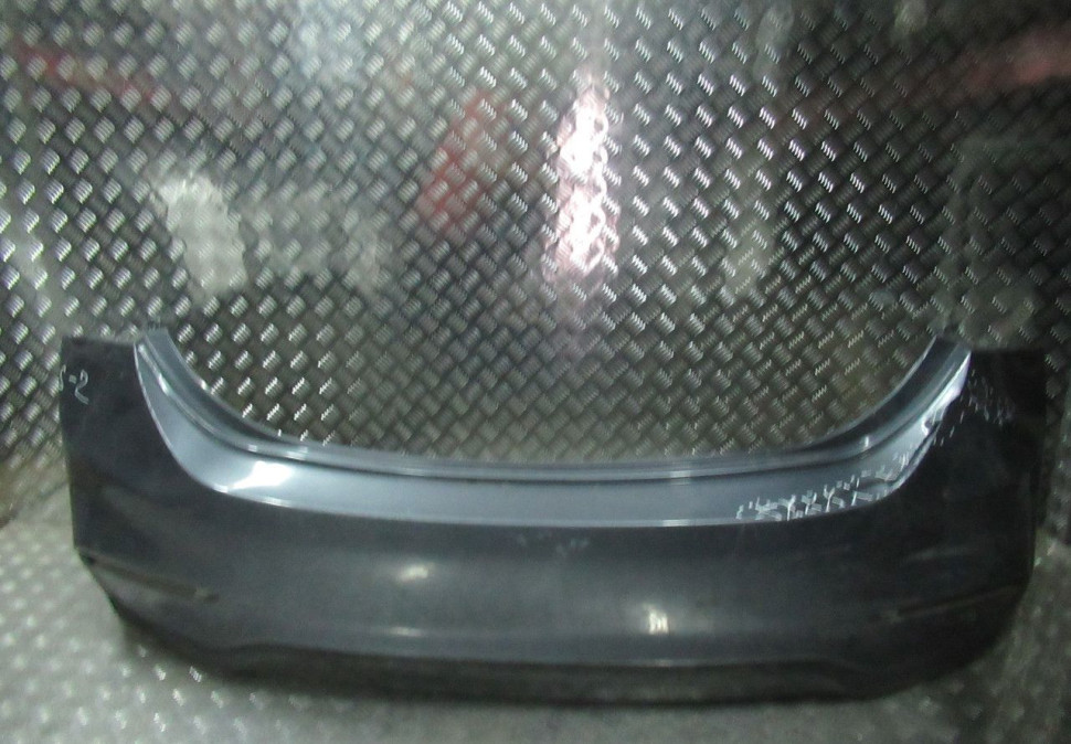 Бампер задний Hyundai Solaris 2 oem 86611H5000 (трещина) (скл-5)