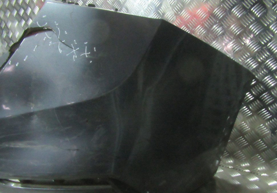 Бампер задний Hyundai Solaris 2 oem 86611H5000 (трещина) (скл-5)