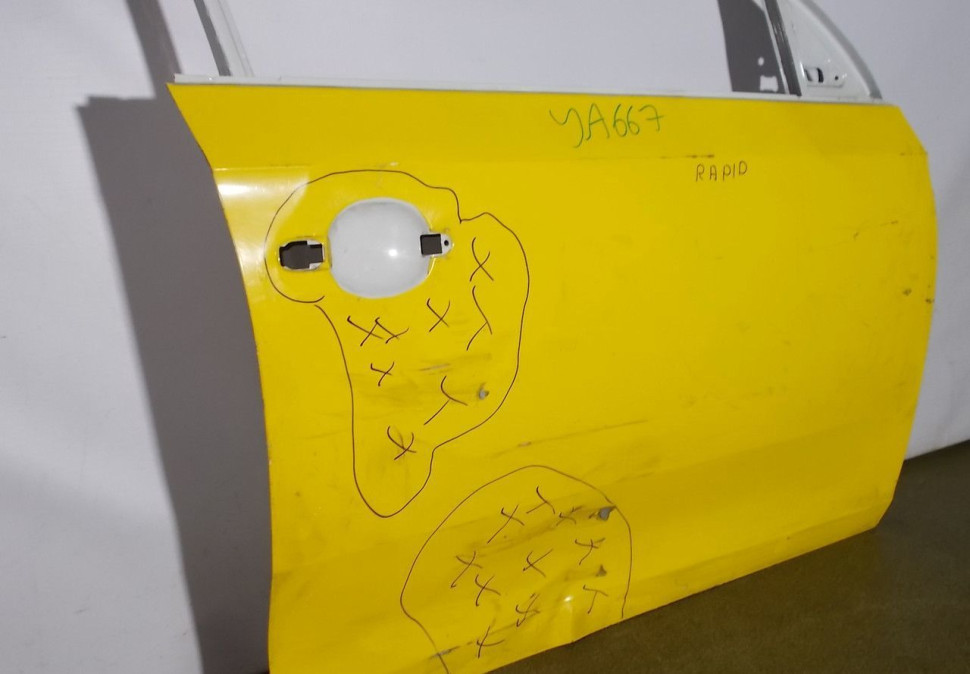 Дверь передняя правая бу Skoda Rapid OEM 6RF831056D. 5JA831052B Дверь передняя правая бу Skoda Rapid OEM 6RF831056D. 5JA831052B