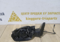 Корпус зеркала левый 6 пин Skoda Rapid рестайлинг OEM 5JB857501J