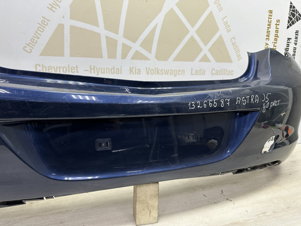 Бампер задний бу Opel Astra J5 до рест OEM 13266587