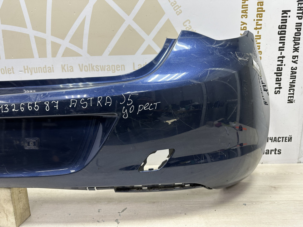 Бампер задний бу Opel Astra J5 до рест OEM 13266587