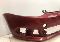 Бампер передний Volkswagen Polo Sedan (09-15) до рест oem 6RU807221 (слом. 1 креп.)