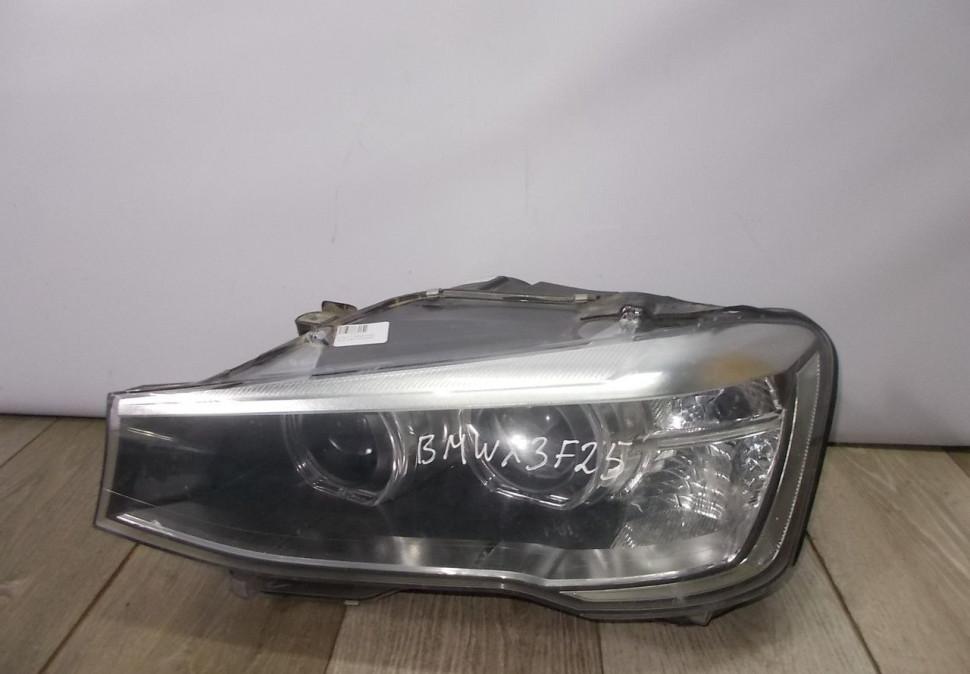 Фара ксенон левая бу BMW X3 F25 рестайлинг OEM 7400017