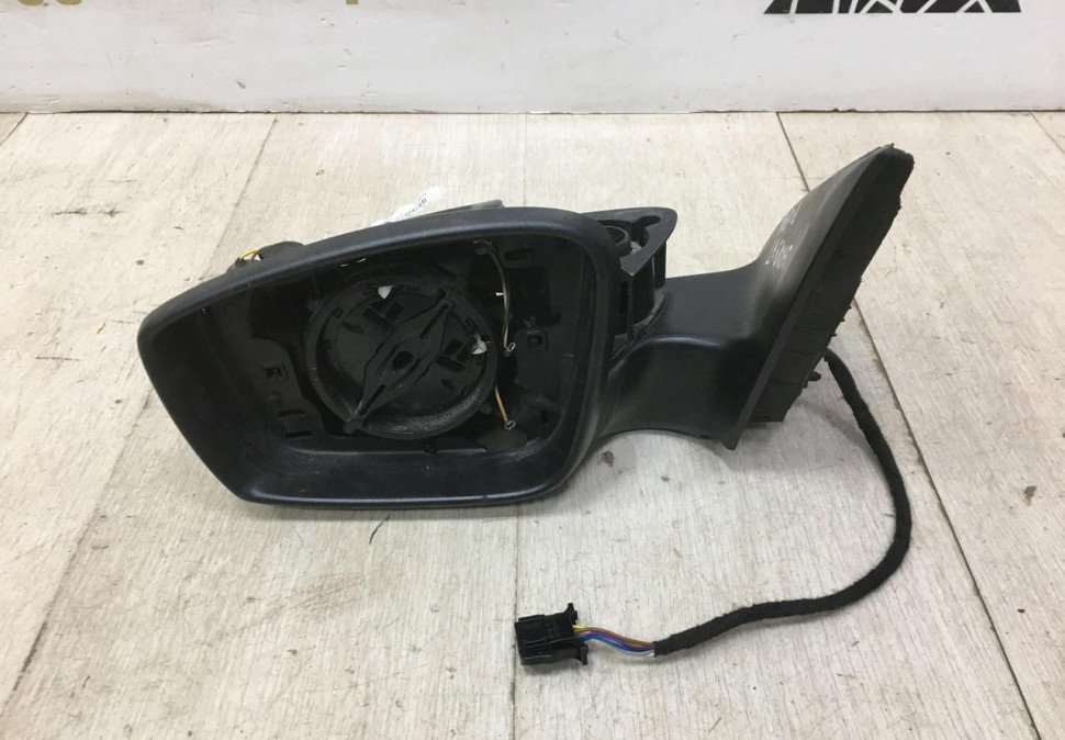 Корпус зеркала левый 6 пин Skoda Rapid рестайлинг OEM 5JB857501J