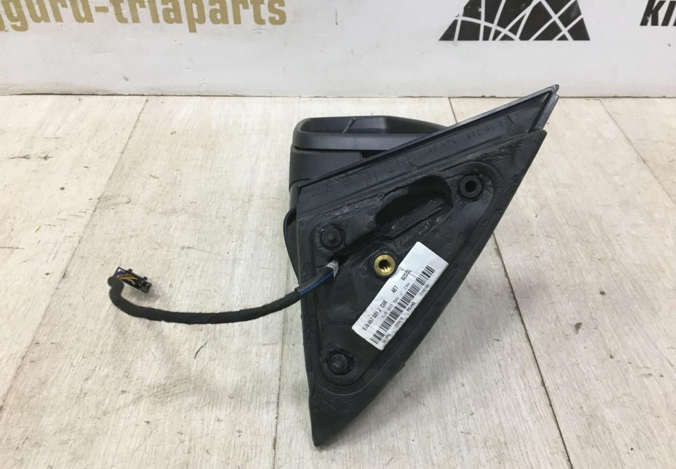 Корпус зеркала левый 6 пин Skoda Rapid рестайлинг OEM 5JB857501J