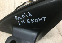 Корпус зеркала левый 6 пин Skoda Rapid рестайлинг OEM 5JB857501J